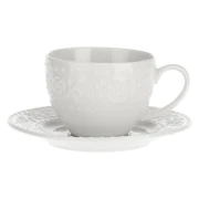 Sada 6 šálok a podšálok na kávu "Sognante"