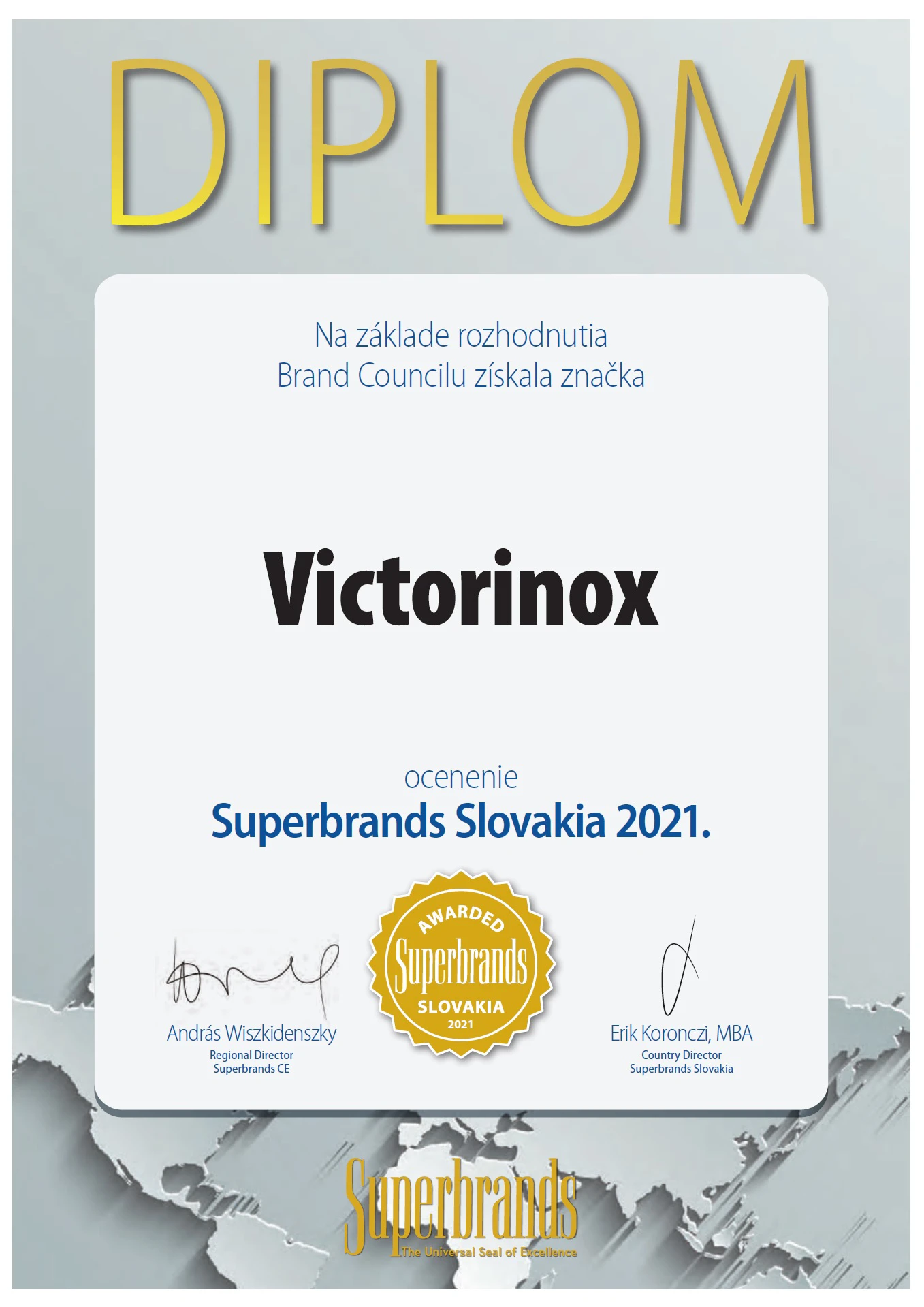 Superbrands Victorinox 2021