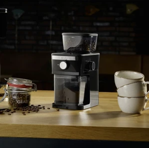 Graef Diskový mlynček na kávu CM252 čierny