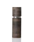 AdHoc Mlynček na korenie alebo soľ "Textura Antique Grande" tmavý 20 cm