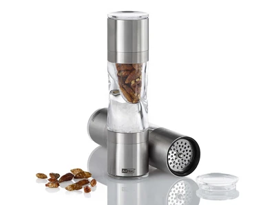 AdHoc Mlynček na korenie a chili "Duospice Mini" 15 cm