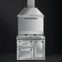 SMEG Victoria kombinovaný sporák TR93X nerezový