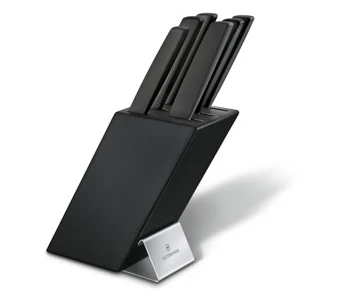 Victorinox Swiss Modern blok s čiernymi nožmi 6.7186.63