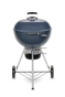 Gril na drevené uhlie Weber Master-Touch GBS E-5750, 57cm - bridlicovo modrá
