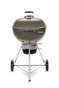 Gril na drevené uhlie Weber Master-Touch GBS E-5750, 57cm - dymovo sivá