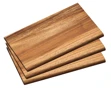 Kesper Súprava nárezových a servírovacích dosiek 3-dielna 23 x 15 cm z akáciového dreva