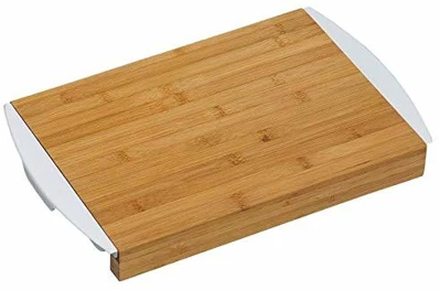 Kesper Nárezová doska s 2 zásuvkami 41 x 25 cm z bambusového dreva