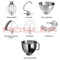 KitchenAid 5KSM175PSEMY Artisan kuchynský robot žltá