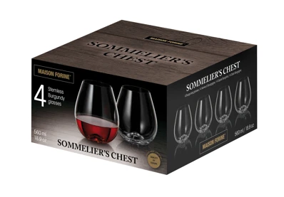 Maison Forine Súprava pohárov Burgundy 560ml "Sommelier" 4-dielna