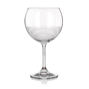 Maison Forine Súprava pohárov na burgundské víno "Leona Deco" 4-dielna