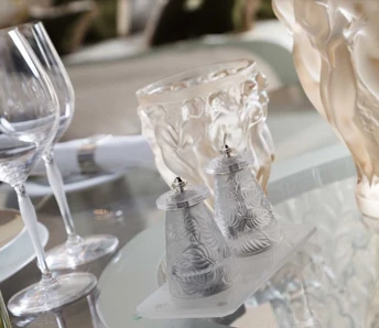 Peugeot Súprava mlynčekov na korenie a soľ "Lalique" 9 cm