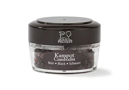 Peugeot Zásobník s čiernym korením "Kampot Cambodia" do mlynčeka Zanzibar