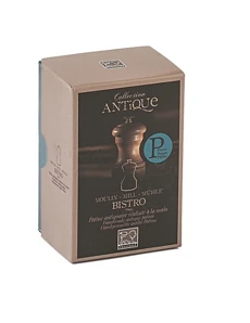 Peugeot Mlynček na soľ "Antique Bistro" 10 cm