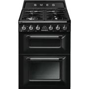 SMEG Victoria kombinovaný sporák TR62BL čierny