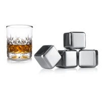 Vacu Vin Oceľové kocky do whisky