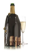 Vacu Vin Chladič na šampanské manžetový "Bottles"