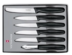 Victorinox Standard Súprava nožov 6-dielna čierna