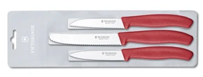 Victorinox Swiss Classic Súprava nožov 3-dielna červená