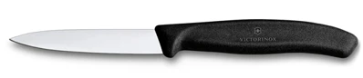 Victorinox Swiss Classic Súprava nožov s hladkou čepeľou 2-dielna čierna