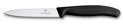 Victorinox Swiss Classic Súprava nožov s hladkou i zúbkovanou čepeľou 2-dielna čierna
