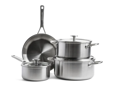 KitchenAid Súprava kuchynského riadu "Tri-Ply" 7-dielna