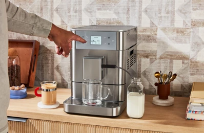 KitchenAid Plne automatický kávovar KF6 5KES8556ESX Nerez