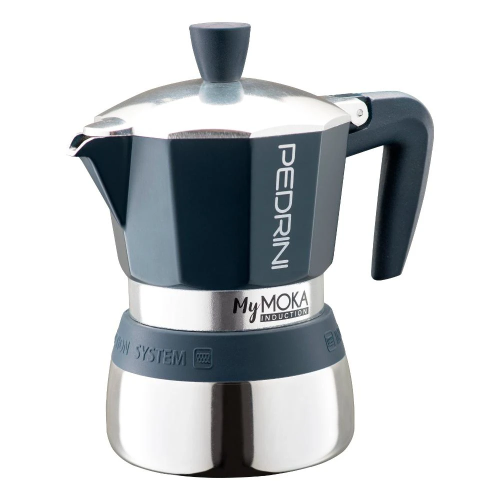 Pedrini Kávovar "MyMoka Induction" na 3 šálky, čierny