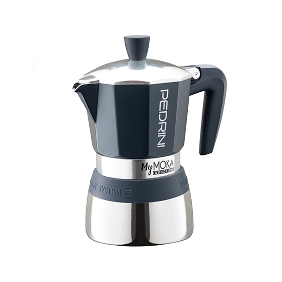 Pedrini Kávovar "MyMoka Induction" na 6 šálok, čierny