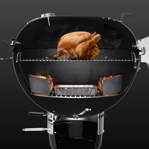 Weber Gril na drevené uhlie Master-Touch Premium, 57 cm