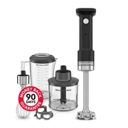 KitchenAid bezdrôtový tyčový mixér s príslušenstvom 5KHBRV05BM matná čierna