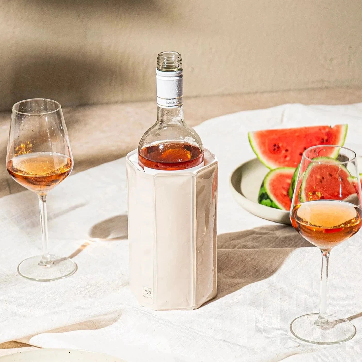 Vacu Vin 38842606 Manžetový chladič na víno „Wine Sand“
