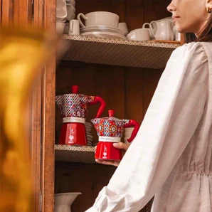 Bialetti Moka Express "Dolce&Gabbana Carretto Siciliano" na 6 šálok