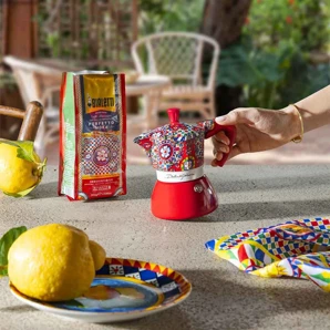Bialetti Moka Induction "Dolce&Gabbana Carretto Siciliano" na 2 šálky