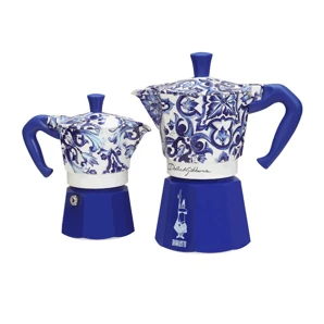 Bialetti Moka Express "Dolce&Gabbana Blu Mediterraneo" na 3 šálky