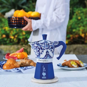 Bialetti Moka Express "Dolce&Gabbana Blu Mediterraneo" na 3 šálky