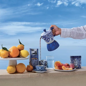 Bialetti Moka Induction "Dolce&Gabbana Blu Mediterraneo" na 6 šálok
