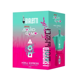 Bialetti Moka Express "Squid Game" na 3 šálky