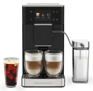 KitchenAid Plne automatický kávovar KF4 5KES8454EBM matná čierna