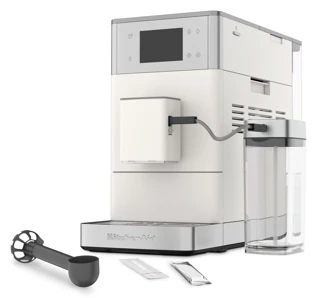 KitchenAid Plne automatický kávovar KF4 s funkciou ľadovej kávy, porcelánový (5KES8454EPL)