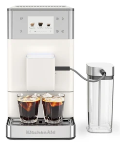 KitchenAid Plne automatický kávovar KF4 s funkciou ľadovej kávy, porcelánový (5KES8454EPL)