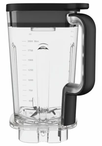 KitchenAid stolný mixér Pure Power so sklenenou nádobou 5KSB2071EPL porcelánová biela