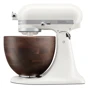 Kuchynský robot Artisan Design 5KSM156WBEPL - Porcelain White s drevenou misou