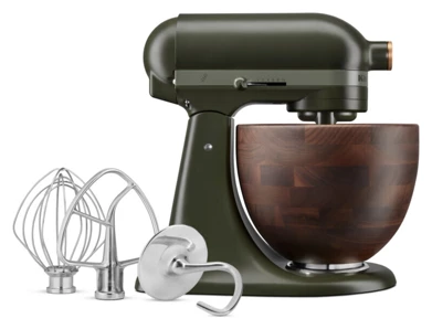 Kuchynský robot Artisan Design 5KSM180WSEEG - Evergreen s orechovou misou