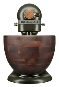 Kuchynský robot Artisan Design 5KSM180WSEEG - Evergreen s orechovou misou
