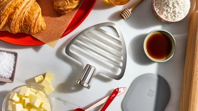 KitchenAid nerezový plochý šľahač na cesto Artisan+ 5KSMTHPBSS