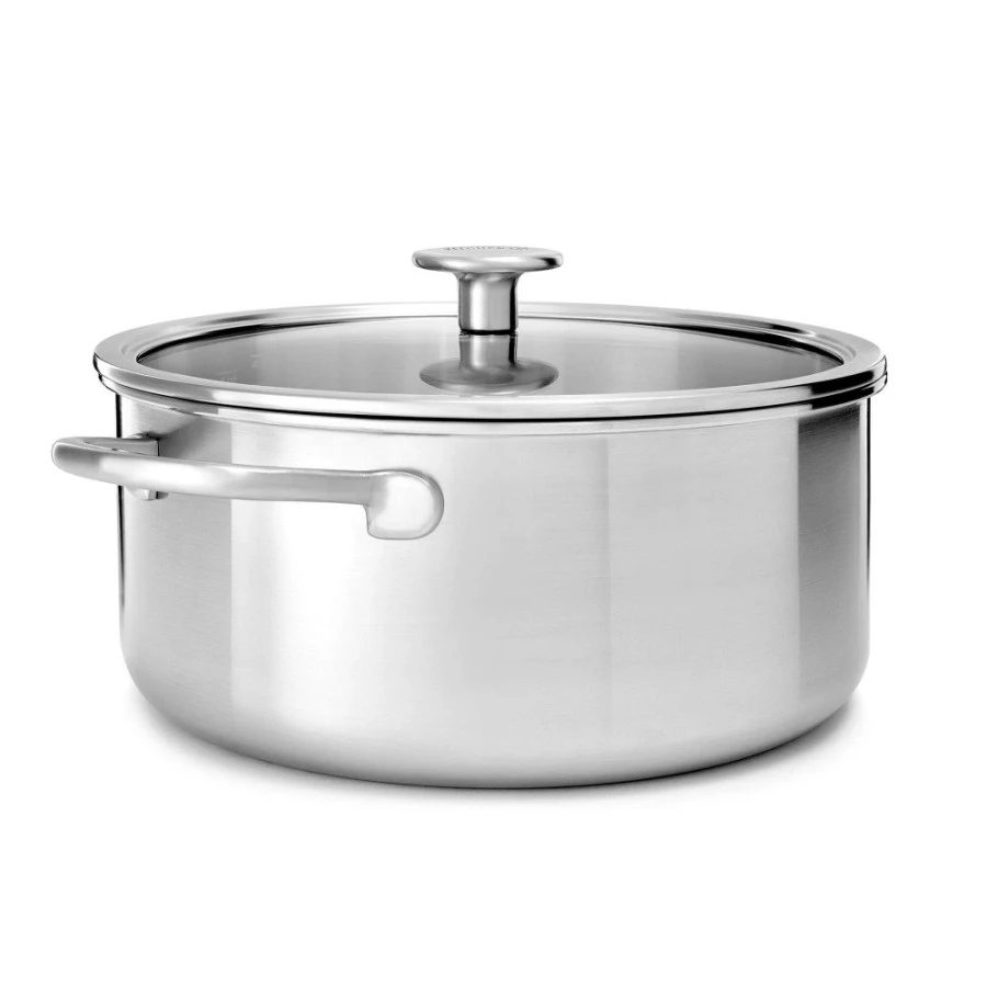 KitchenAid Multiply nerezový hrniec s pokrievkou 4,9 l (CC003260-001)
