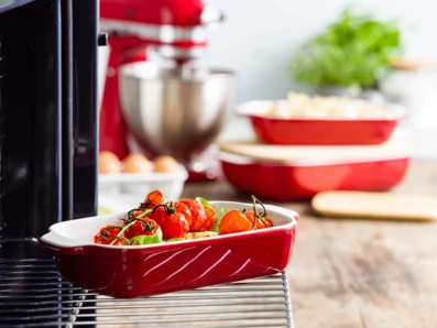 KitchenAid kameninová zapekacia misa s pokrievkou 0,9 l (CC006104-001)