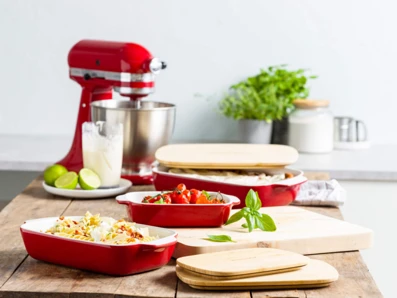 KitchenAid kameninová zapekacia misa s pokrievkou 1,9 l (CC006106-001)