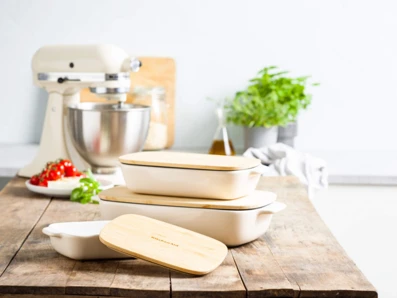 KitchenAid kameninová zapekacia misa s pokrievkou 1,9 l (CC006107-001)