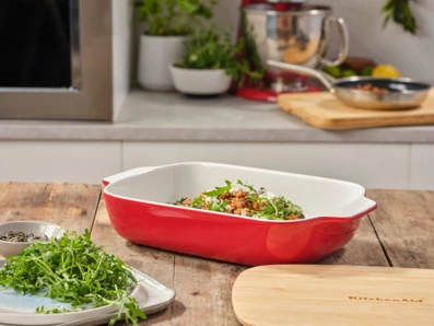 KitchenAid kameninová zapekacia misa s pokrievkou 3,8 l (CC006108-001)